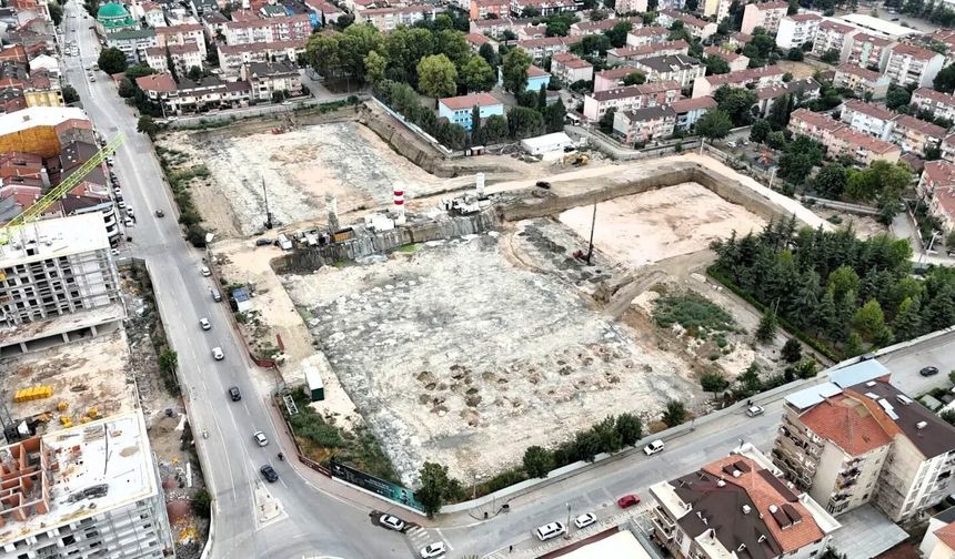 Turgutalp Kentsel Dönüşüm Projesinde çalışmalar tüm hızıyla sürüyor