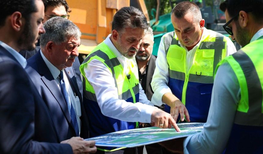 Büyükşehir Panayır'da altyapı ve yolları yeniliyor