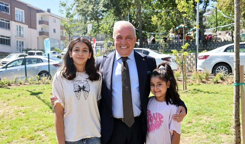 Nilüfer’de Çalı Mehmetçik Parkı açıldı