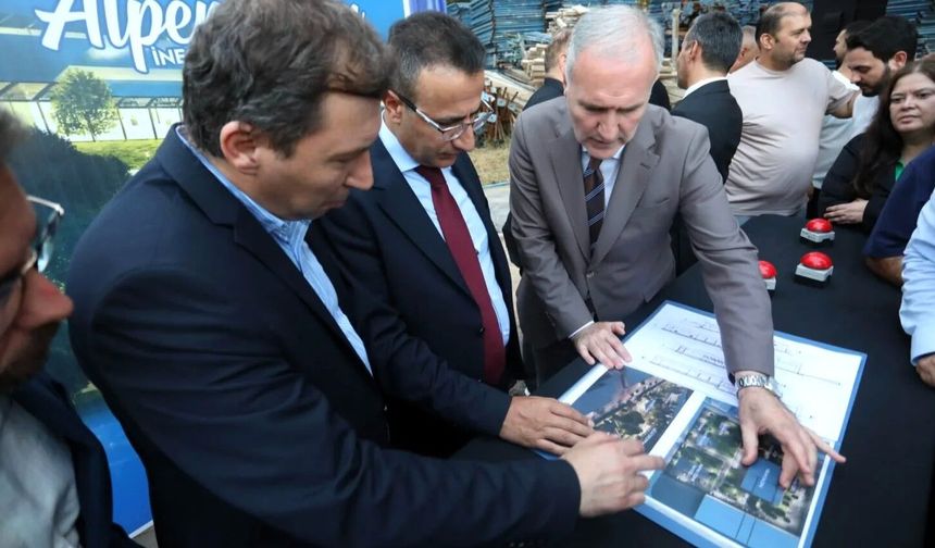 İnegöl’de mutluluğun yeni adresi olacak projenin temeli atıldı