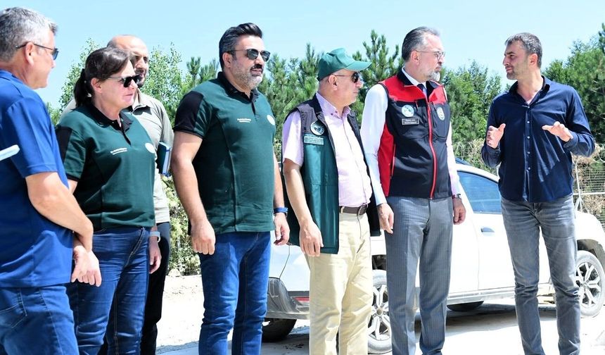 Başkan Erol’dan Şevketiye Göleti’ne yakın takip: 4 Bin 200 dekar arazi suyla buluşacak