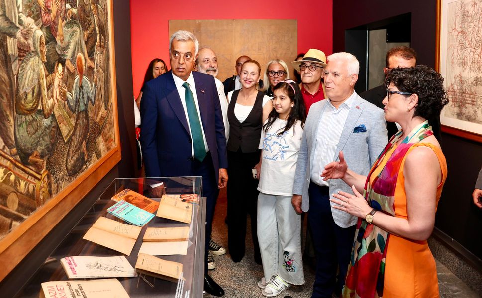 Usta ressam İbrahim Balaban’ın eserleri Bursalılarla buluştu