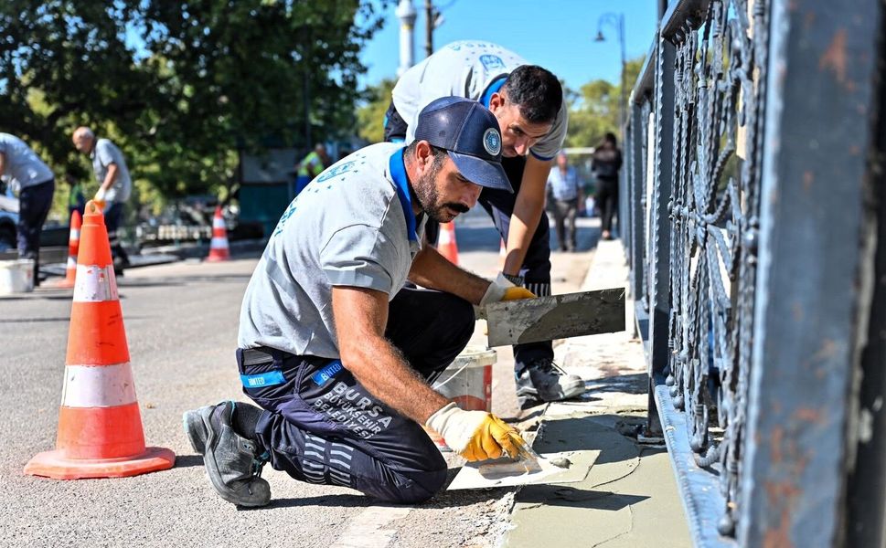 Büyükşehir'den Gölyazı'da kapsamlı bakım çalışması