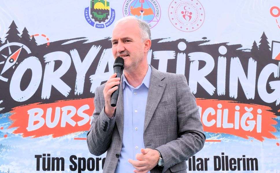 Başkan Taban sporcularla buluştu, oryantiring heyecanına ortak oldu