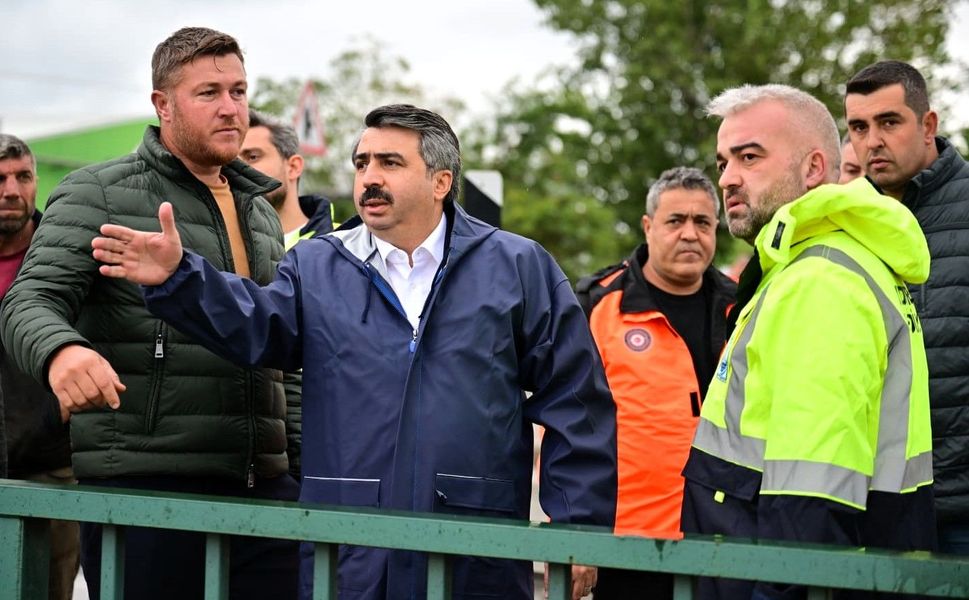 Yıldırım’da sağanak alarmı: Başkan Yılmaz sahaya indi, ekipler teyakkuzda